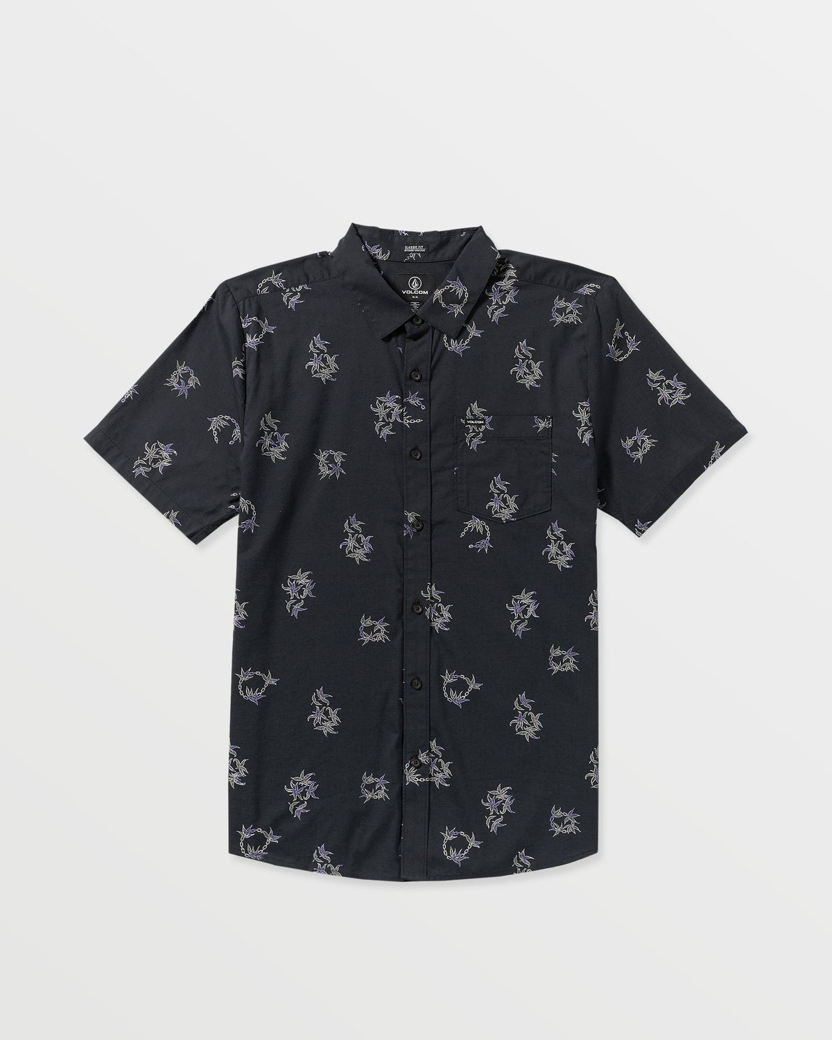 Mens Scaller Stone Woves Short Sleeve Shirt