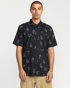 Mens Scaller Stone Woves Short Sleeve Shirt