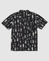 Mens Shaken Stirred Woven Short Sleeve Shirt