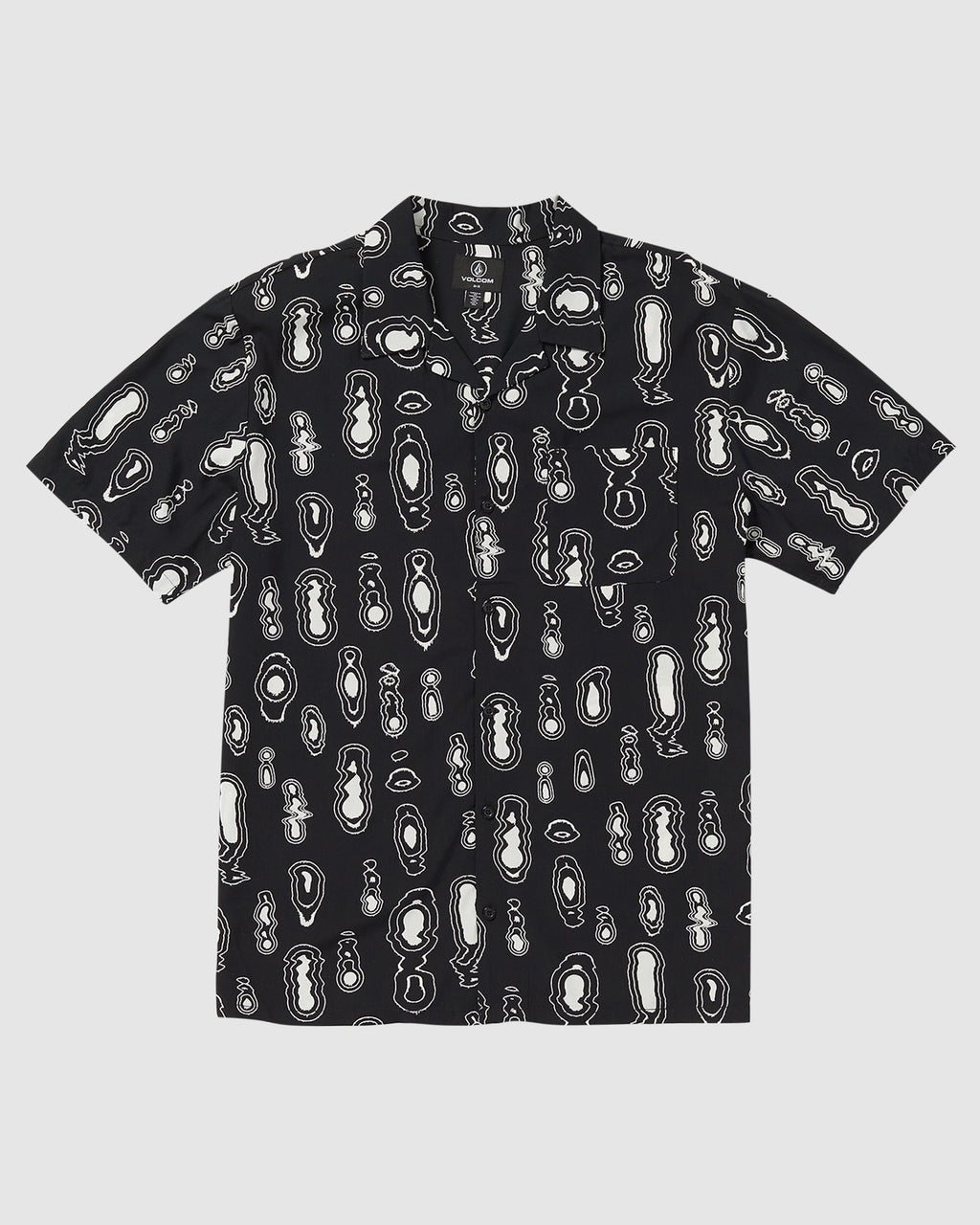 Mens Shaken Stirred Woven Short Sleeve Shirt
