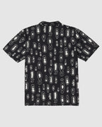 Mens Shaken Stirred Woven Short Sleeve Shirt