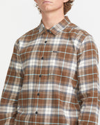 Mens Caden Plaid Long Sleeve Shirt