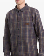 Mens Stonevise Plaid Long Sleeve Shirt