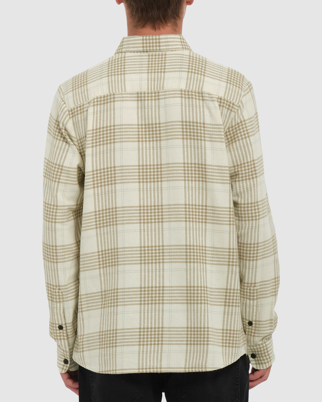 MENS CADEN PLAID LONG SLEEVE TOP