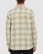 MENS CADEN PLAID LONG SLEEVE TOP
