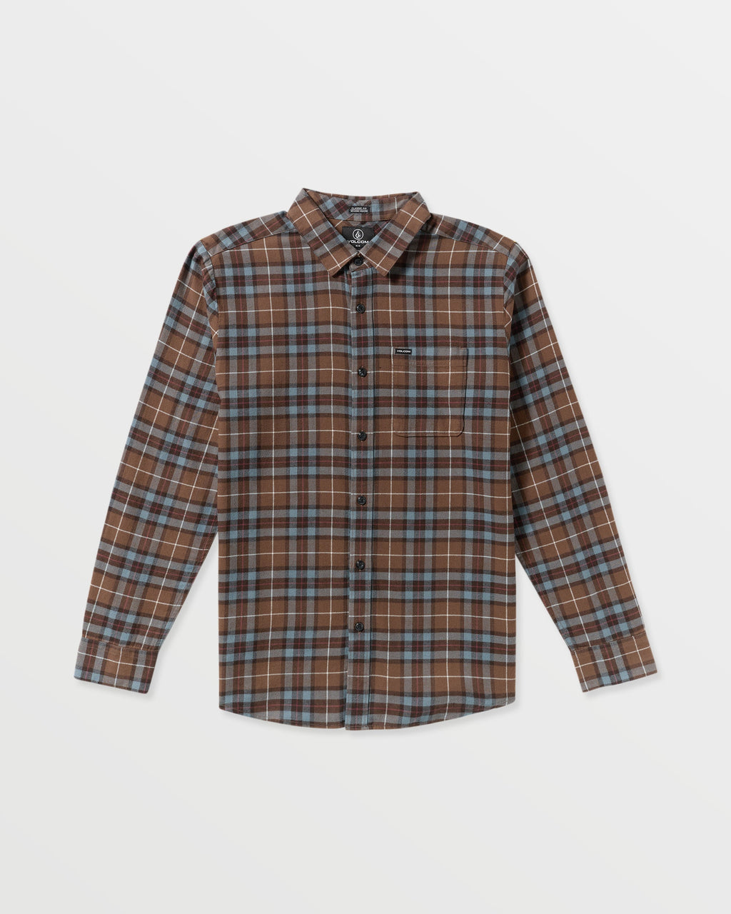 Mens Caden Plaid Long Sleeve Shirt