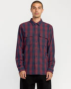 Mens Shadowstone Flannel Long Sleeve Shirt