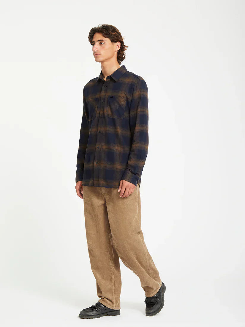 Mens Netastone Flannel Long Sleeve Shirt