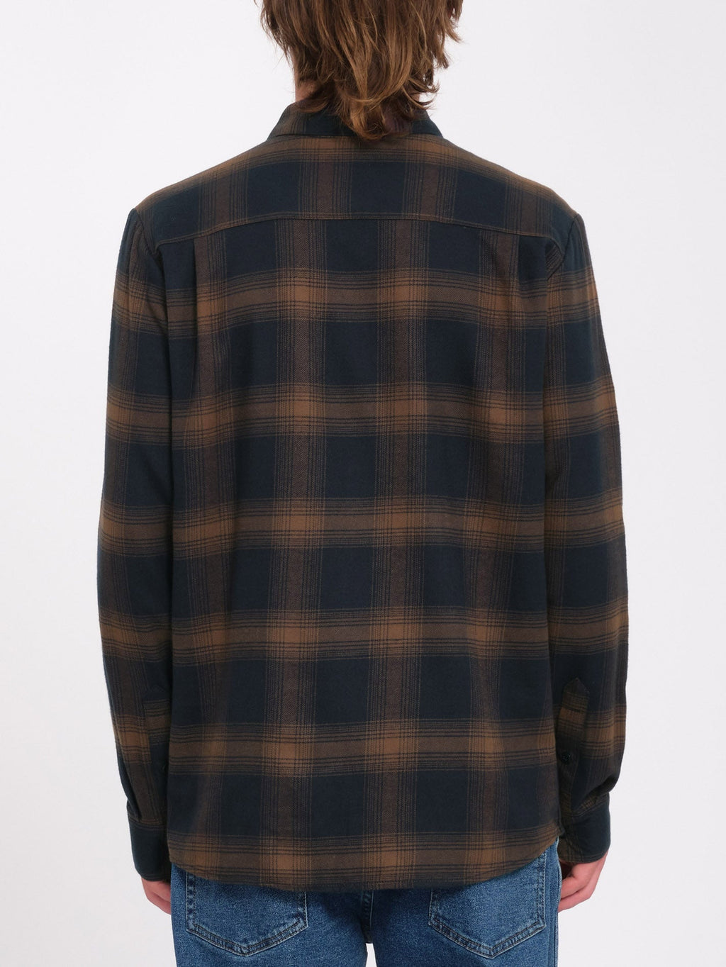 Mens Netastone Flannel Long Sleeve Shirt