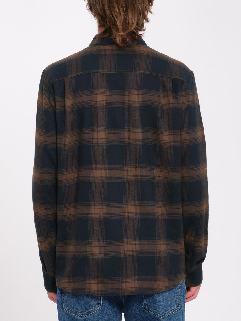 Mens Netastone Flannel Long Sleeve Shirt