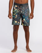 Mens Excite Stoney Scallop 19" Boardshorts