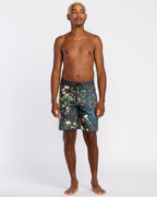 Mens Excite Stoney Scallop 19" Boardshorts