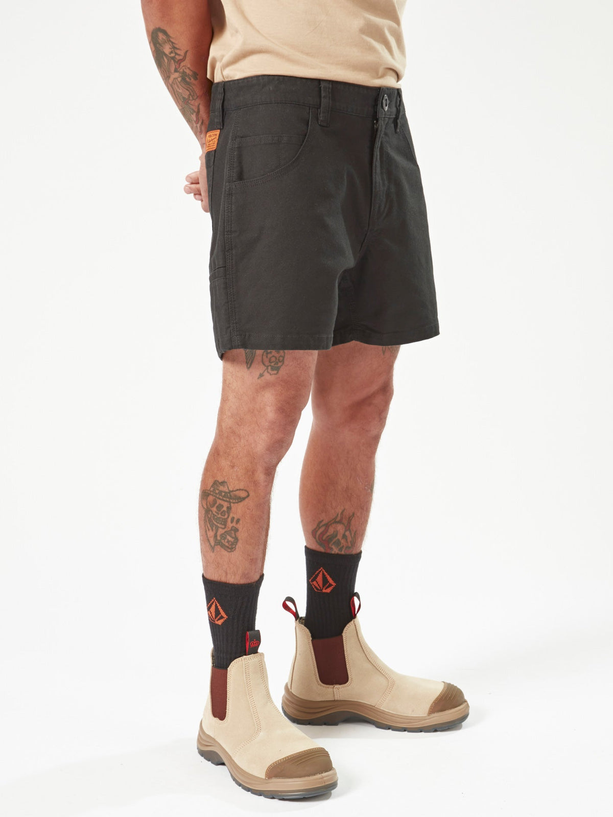 Mens Volcom Workwear Bevel 15" Carpenter Shorts