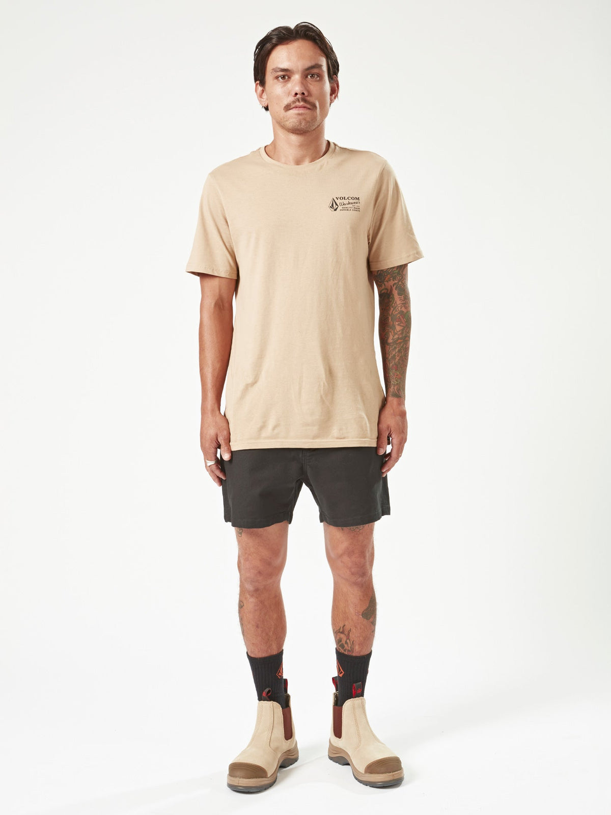 Mens Volcom Workwear Bevel 15" Carpenter Shorts