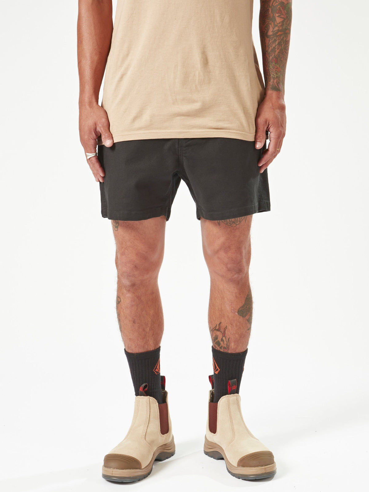 Mens Volcom Workwear Bevel 15" Carpenter Shorts