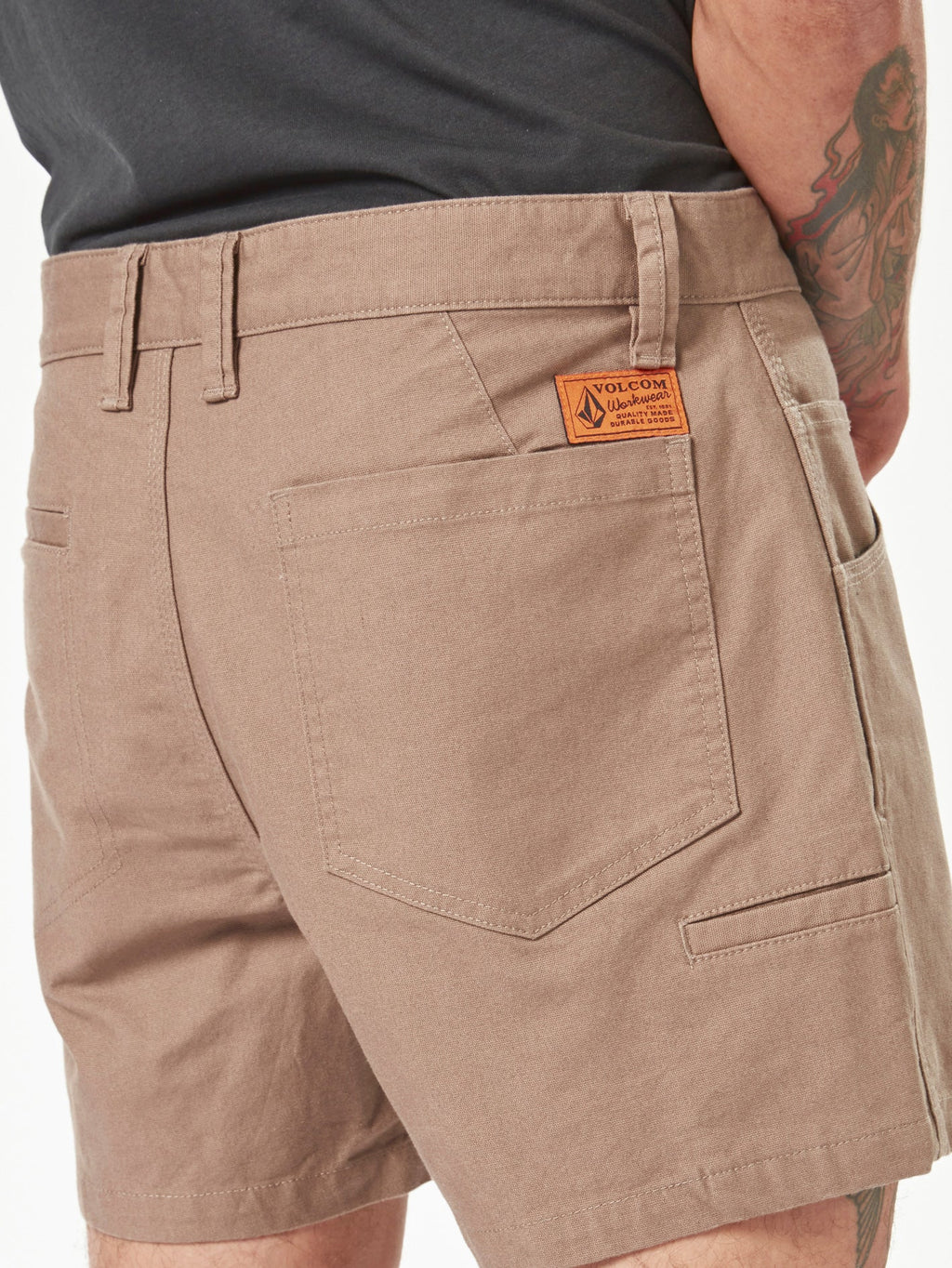 Mens Volcom Workwear Bevel 15" Carpenter Shorts