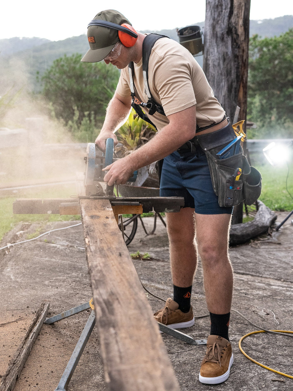Mens Workwear Bevel 15" Work Shorts