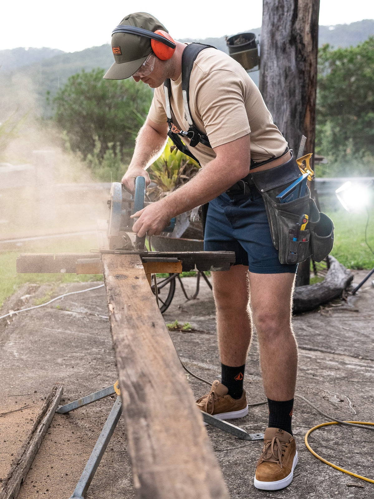 Mens Workwear Bevel 15" Work Shorts