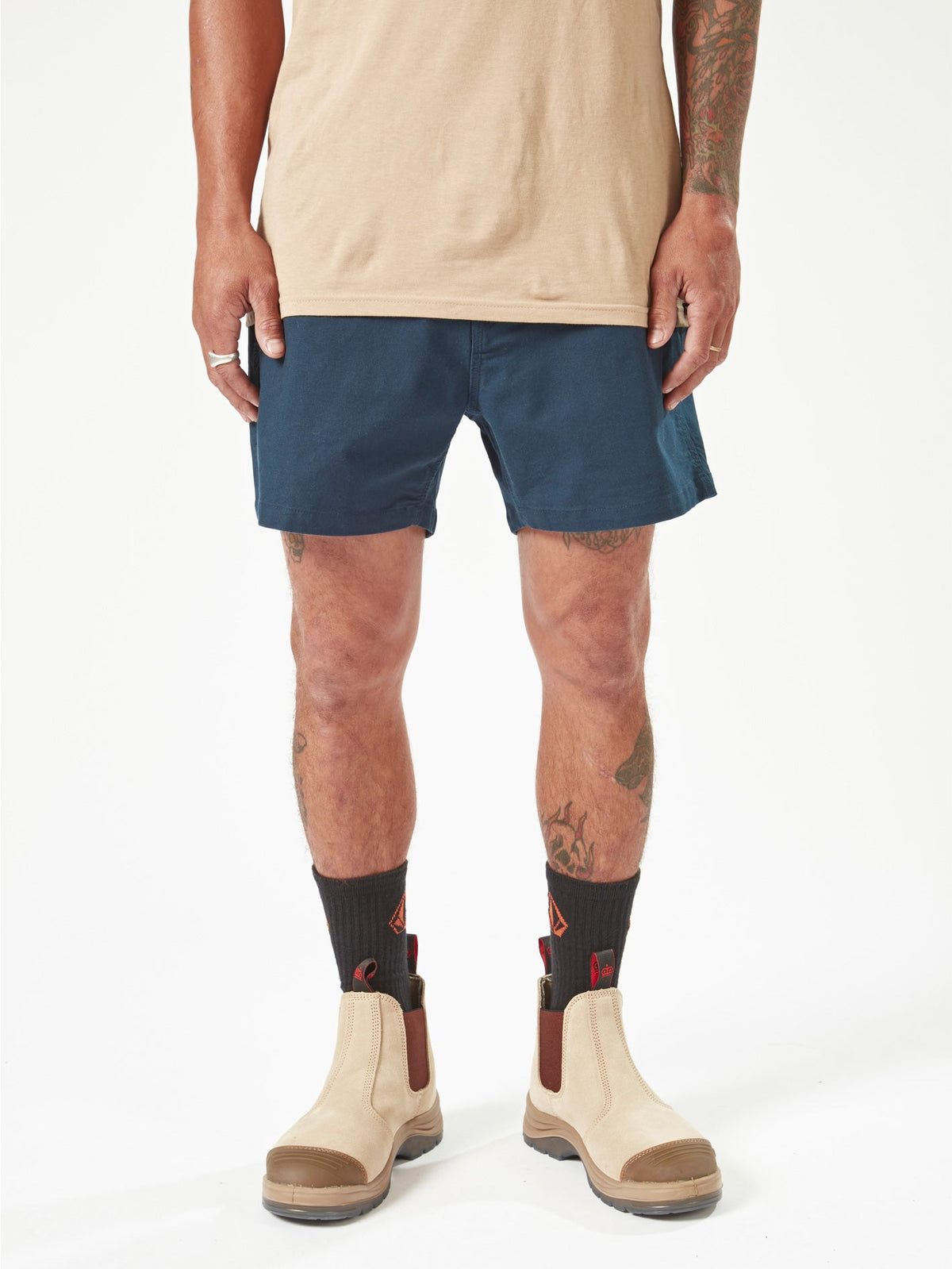 Mens Workwear Bevel 15" Work Shorts