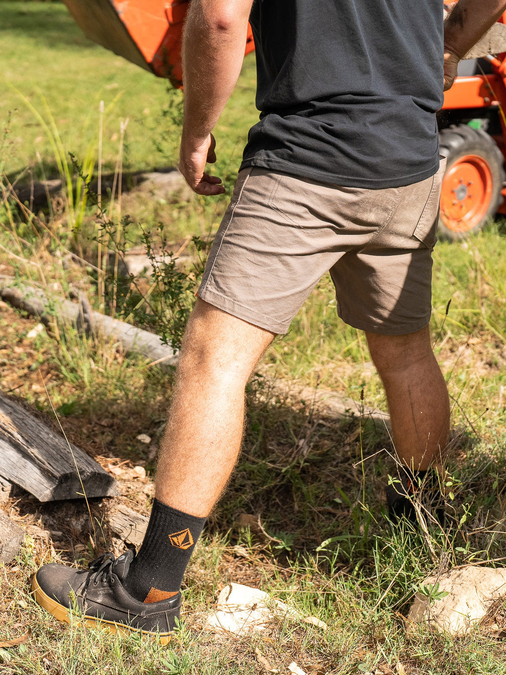 Mens Volcom Workwear Caliper Carpenter Shorts