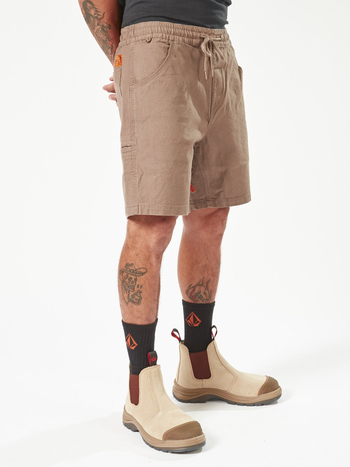 Mens Volcom Workwear Caliper Carpenter Shorts
