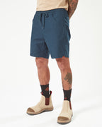 Mens Workwear Caliper Elastic Waist Walkshorts