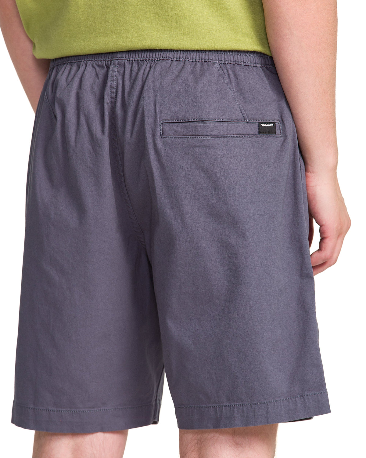 Mens Road Trip Elastic Waist Stretch Walkshorts