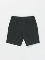 Mens Road Trip Elastic Waist Stretch Walkshorts