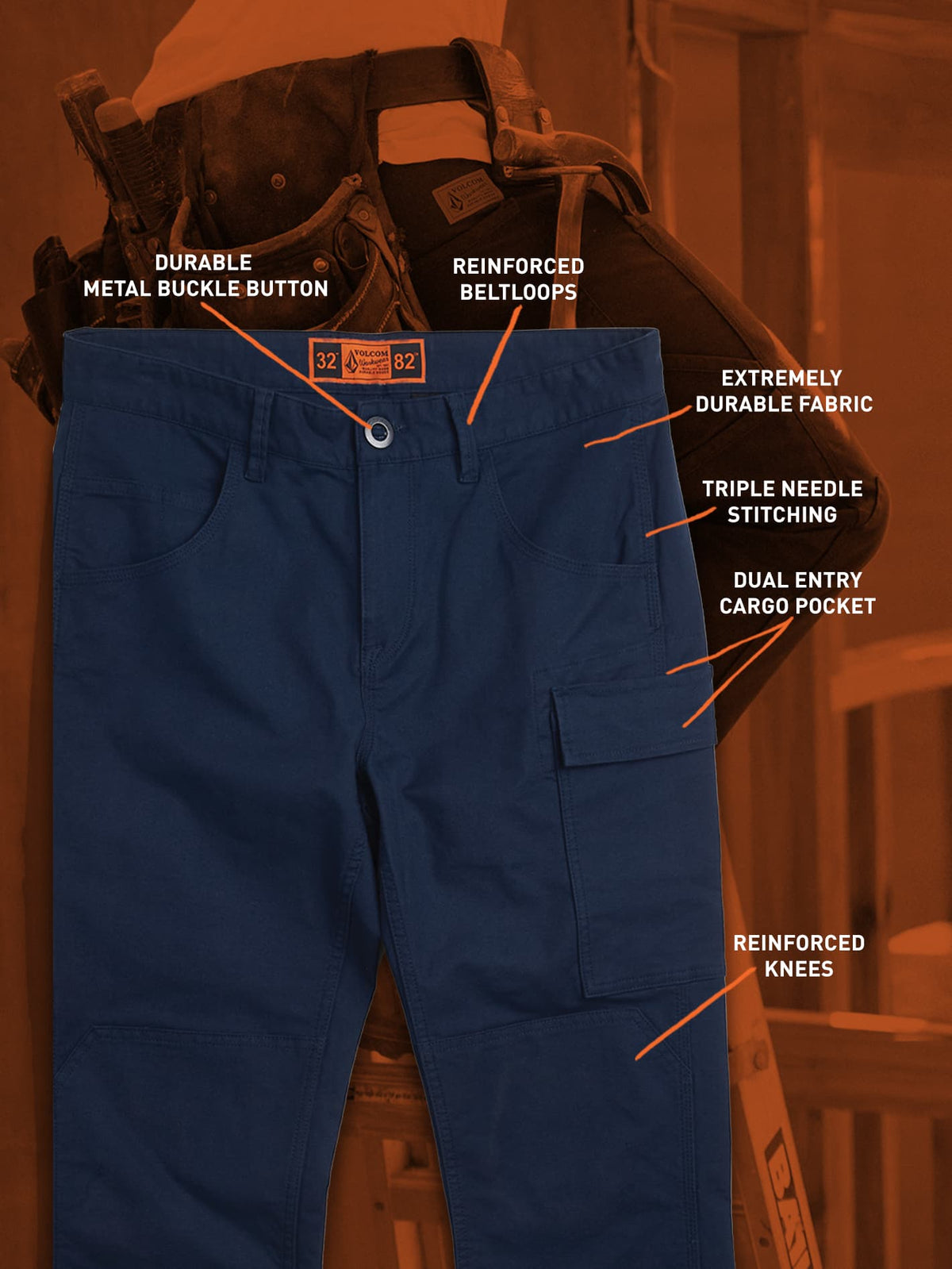 Mens Caliper Carpenter Pants