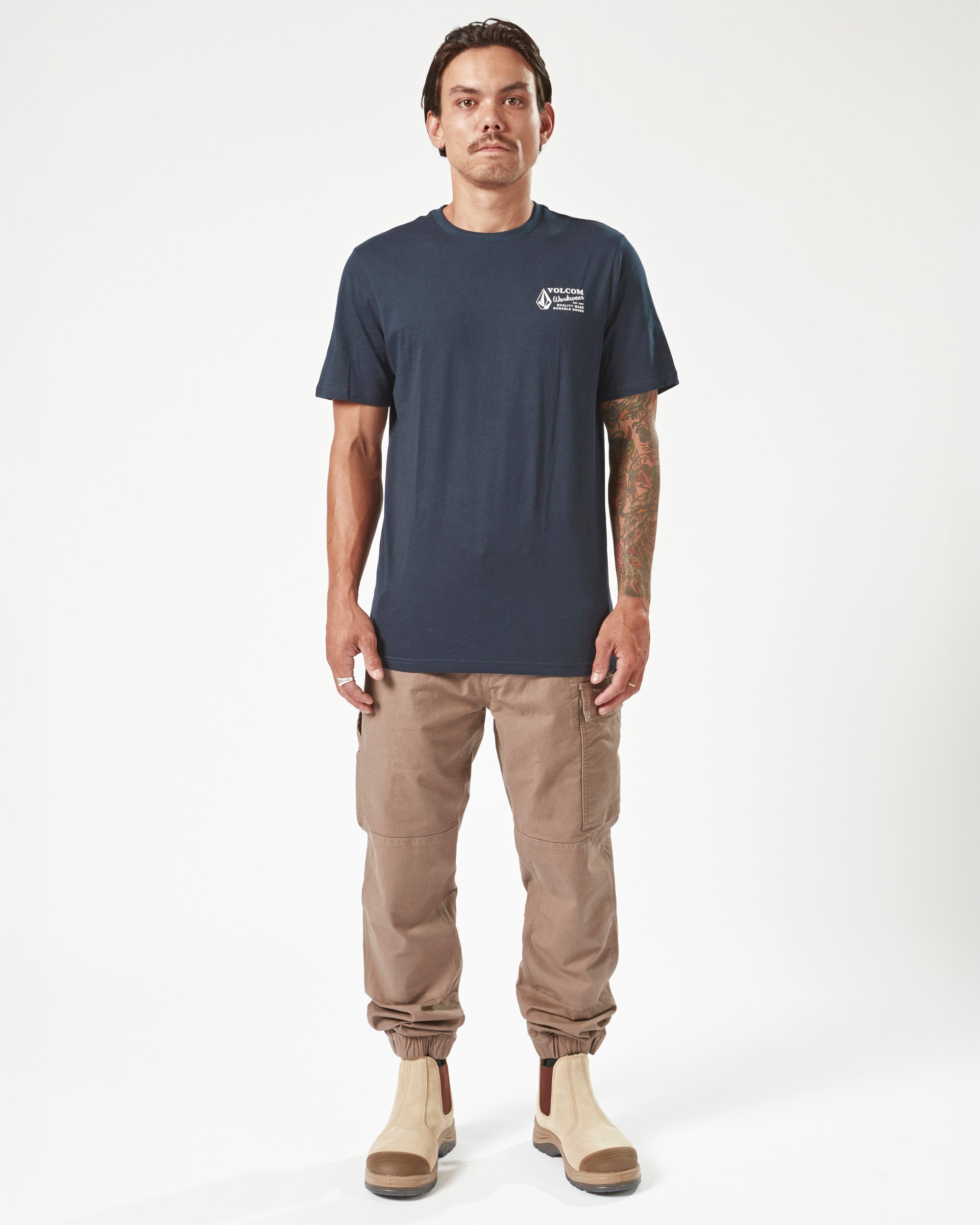 Mens Caliper Cuffed Carpenter Pants