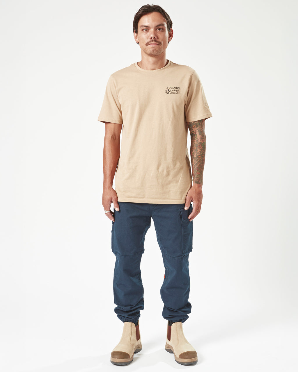 Mens Caliper Cuffed Carpenter Pants
