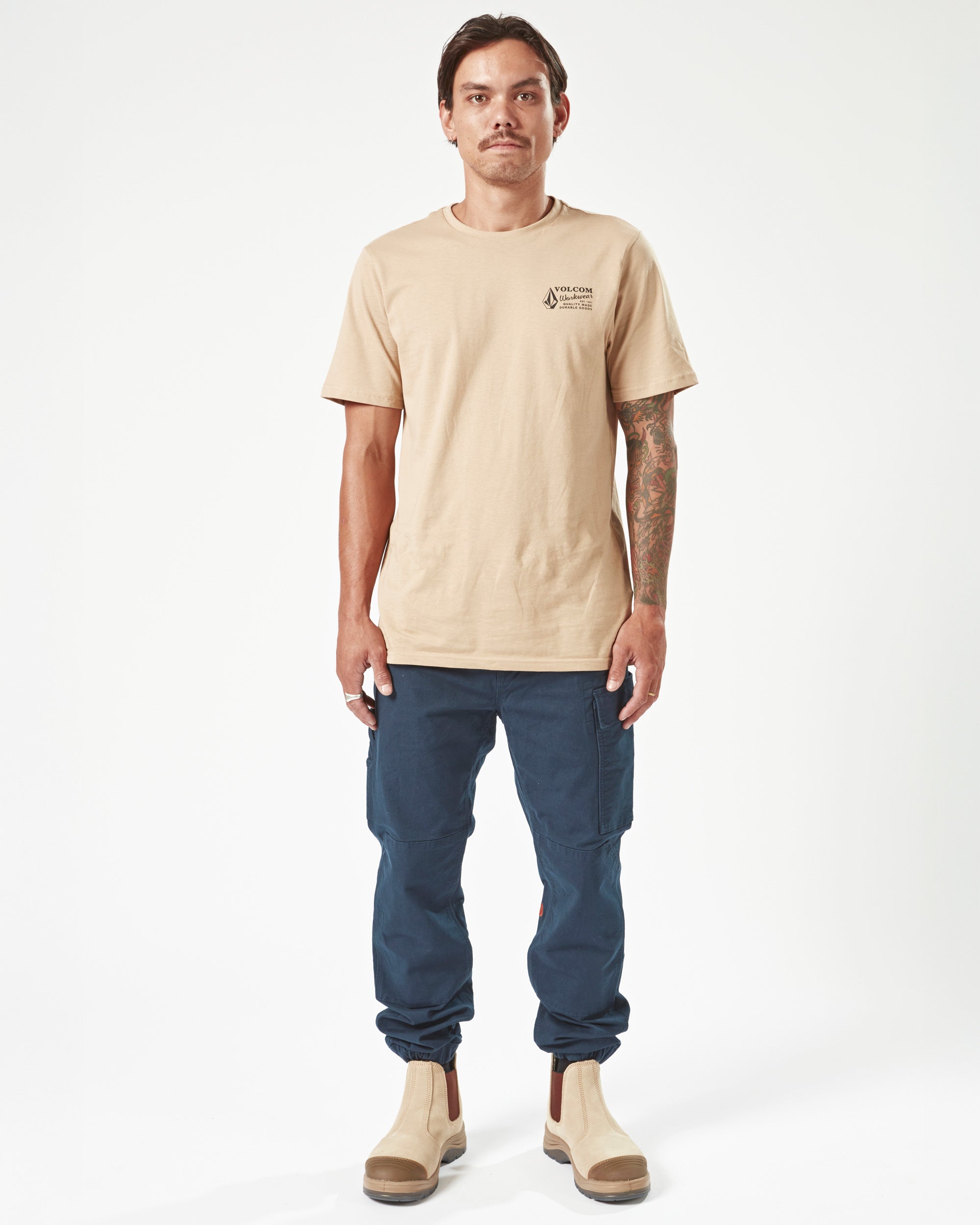 Mens Caliper Cuffed Carpenter Pants