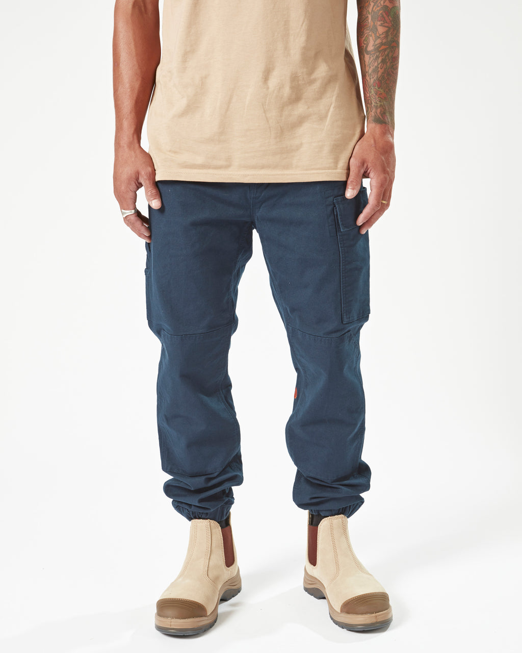 Mens Caliper Cuffed Carpenter Pants