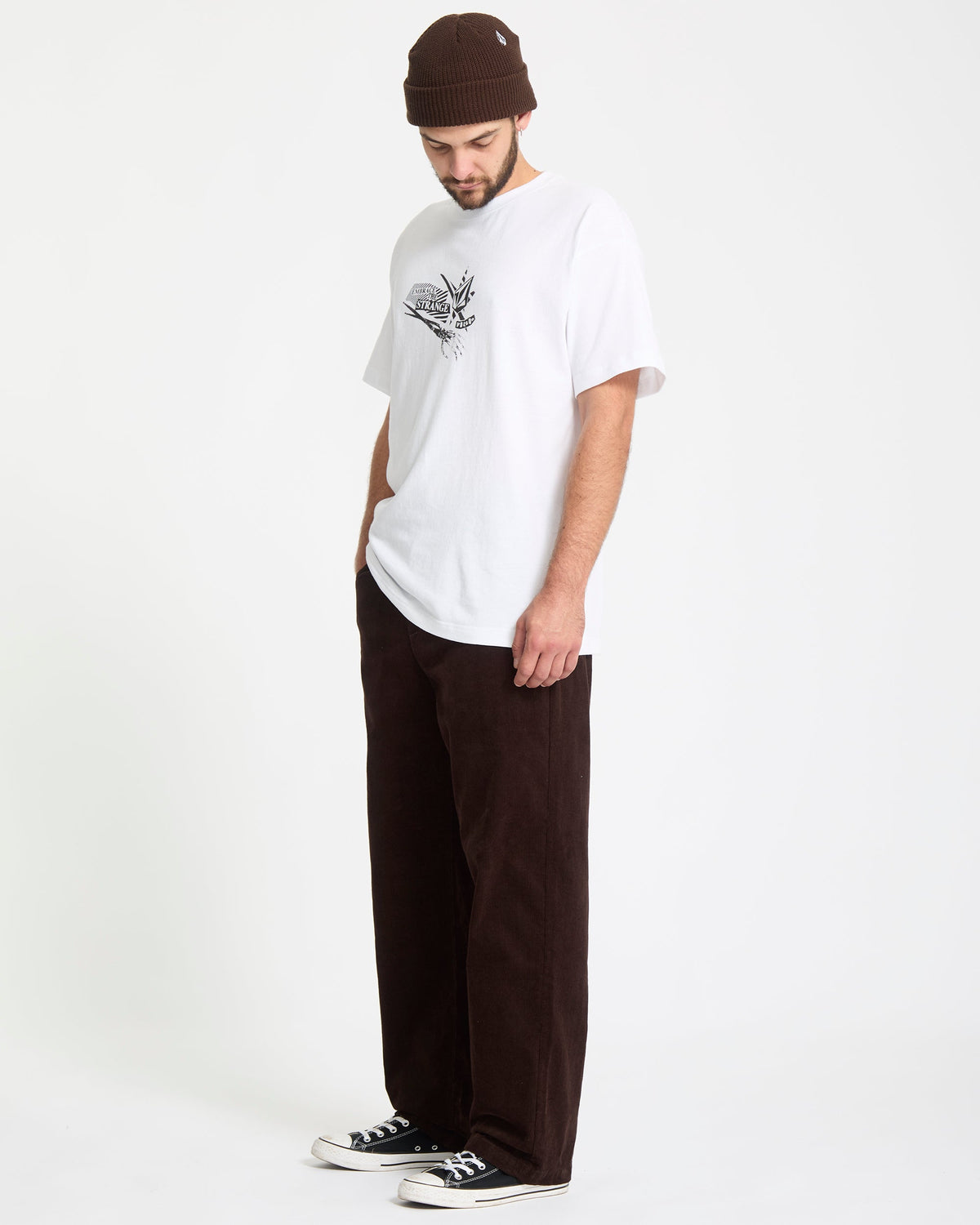 Mens Frickin Loose Tapered Cord Chinos