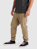 Mens Road Trip Elastic Waist Sweatpants