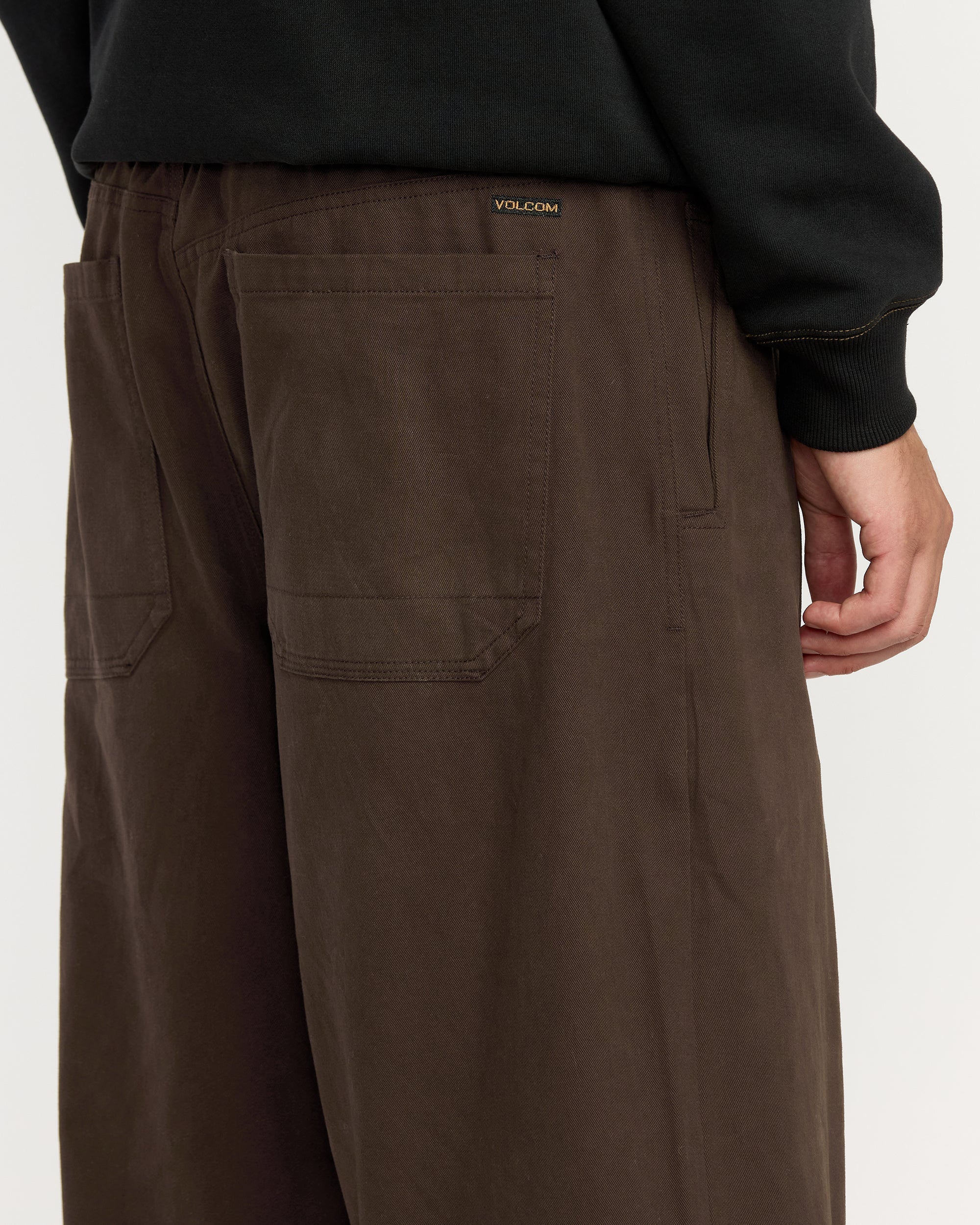 Mens Chillow Pleat Elastic Waist Pants