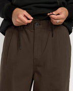 Mens Chillow Pleat Elastic Waist Pants