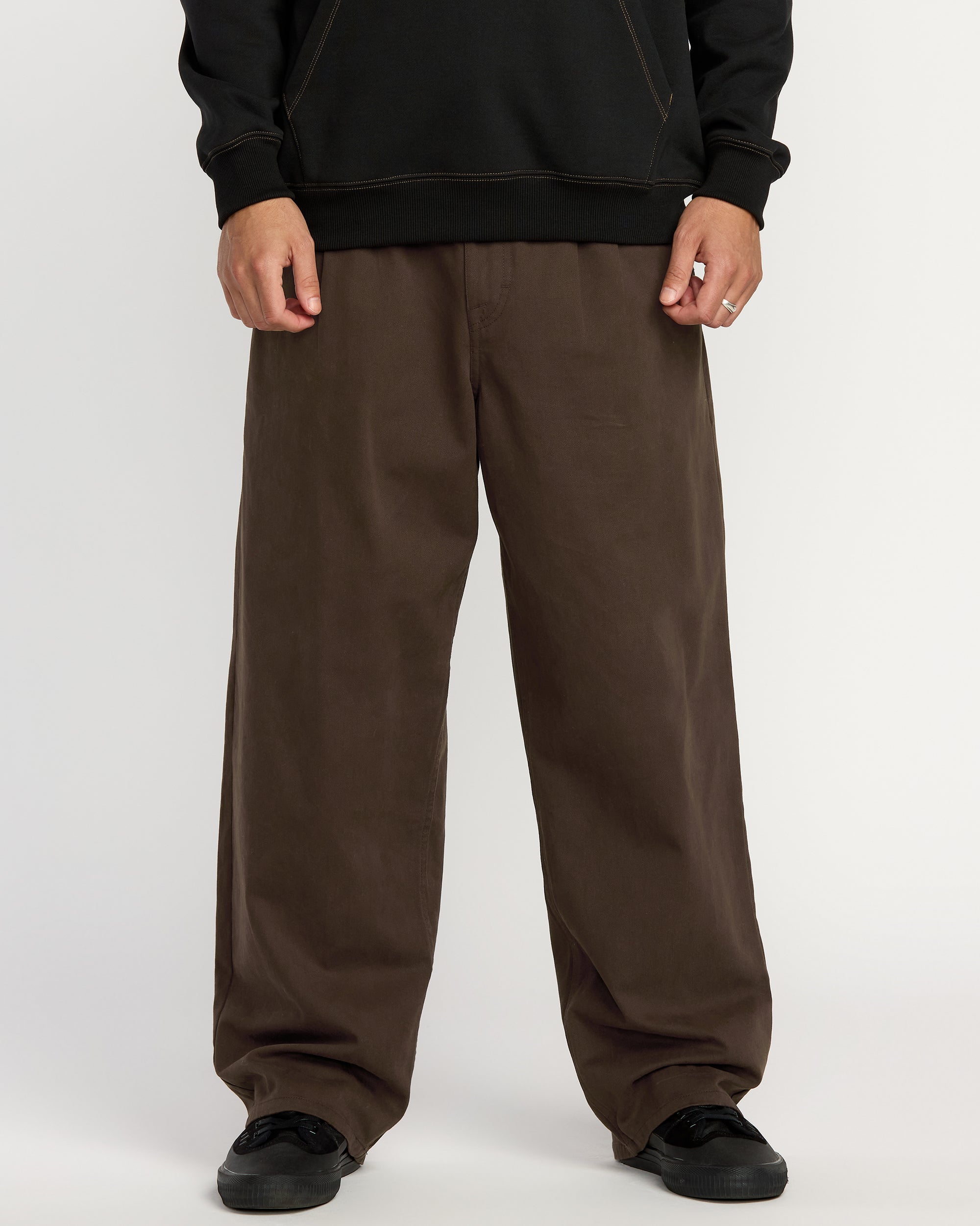 Mens Chillow Pleat Elastic Waist Pants