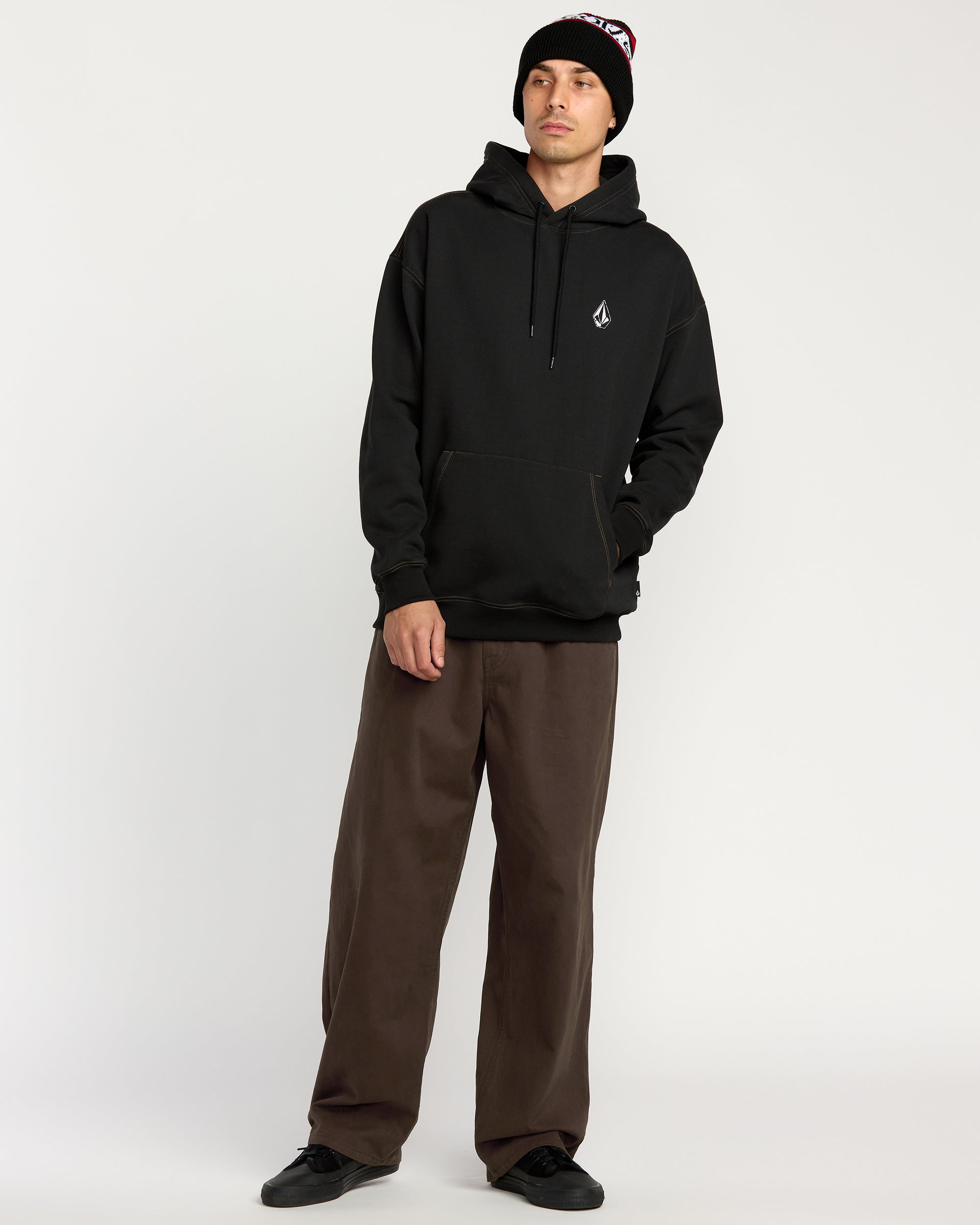 Mens Chillow Pleat Elastic Waist Pants