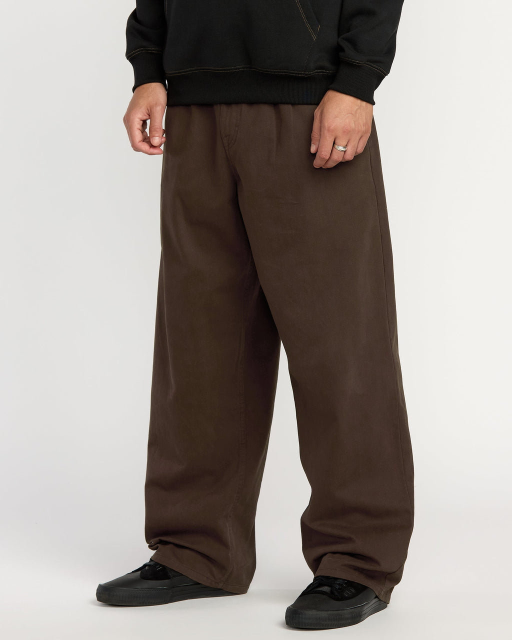 Mens Chillow Pleat Elastic Waist Pants