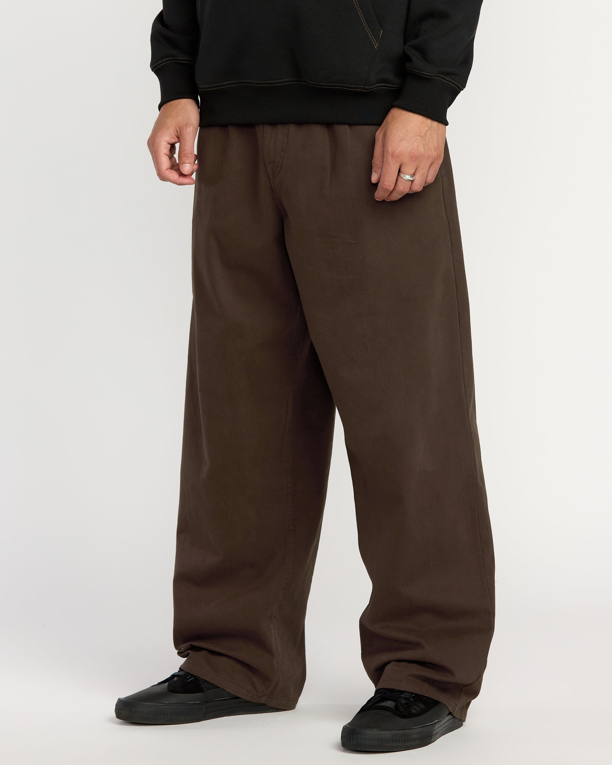 Mens Chillow Pleat Elastic Waist Pants