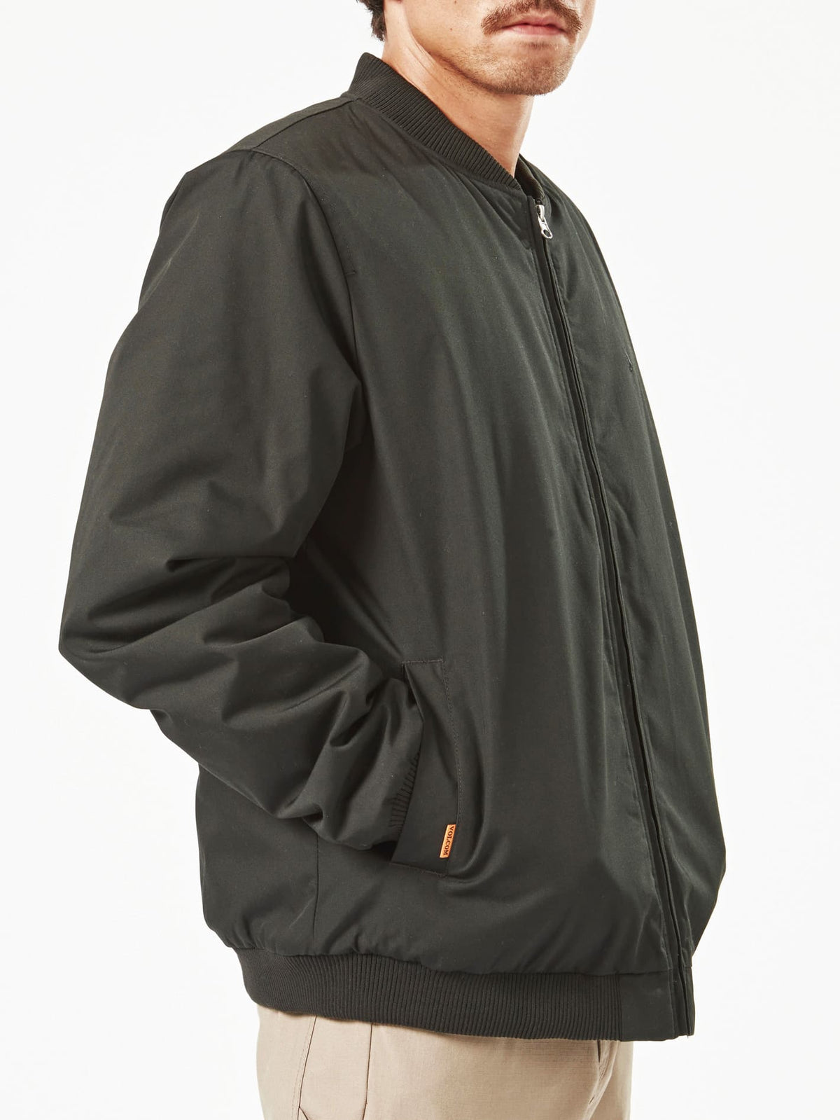 Mens Volcom Workwear Bomber Jacket