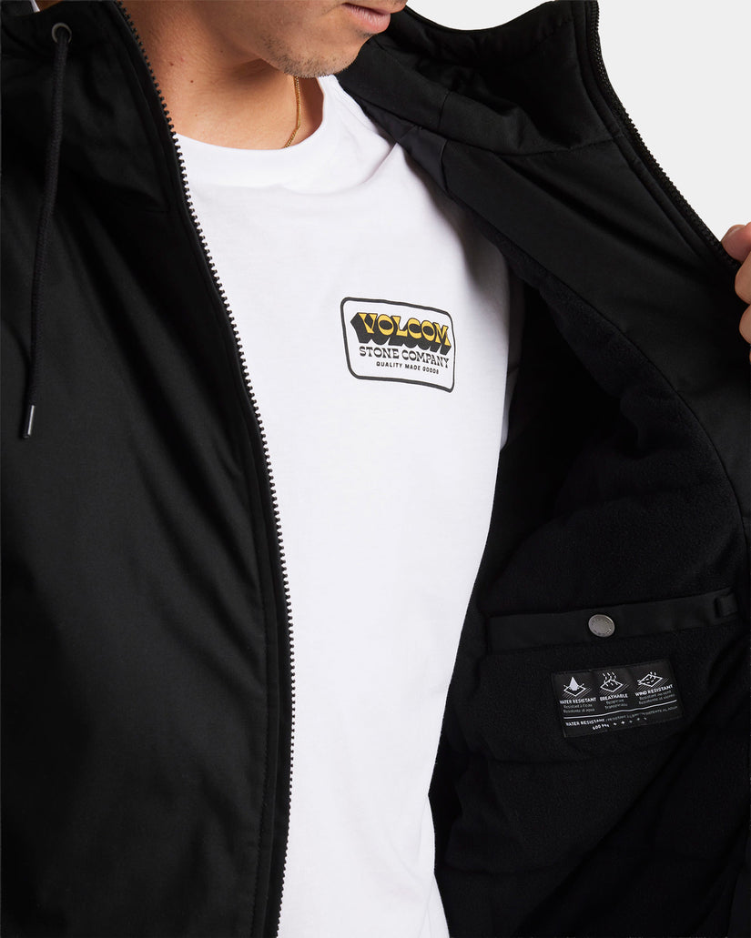 Mens Vermano Zip Up Hooded Jacket