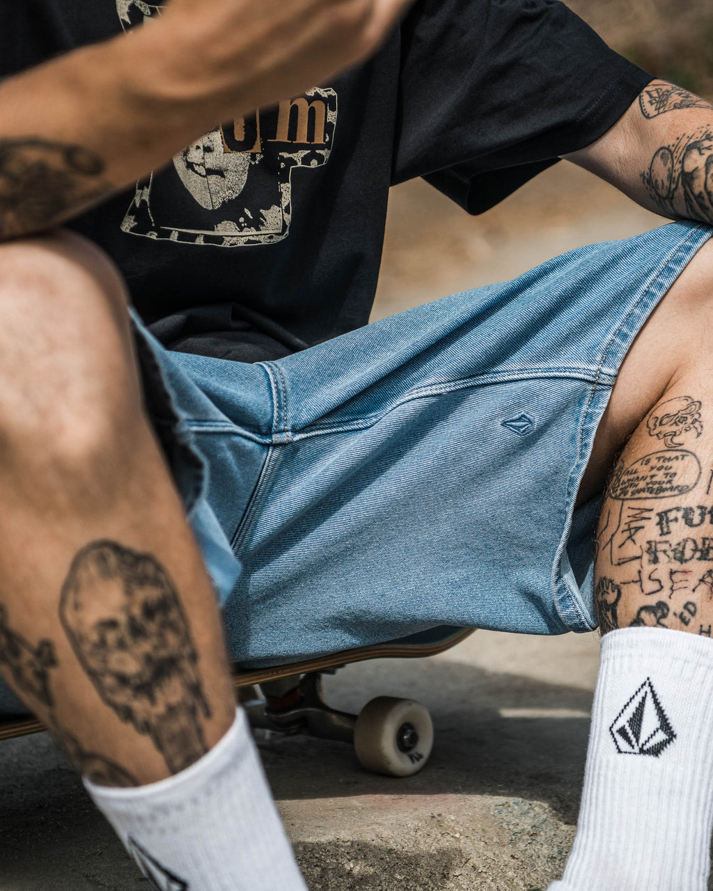 Mens Billow 22" Denim Shorts