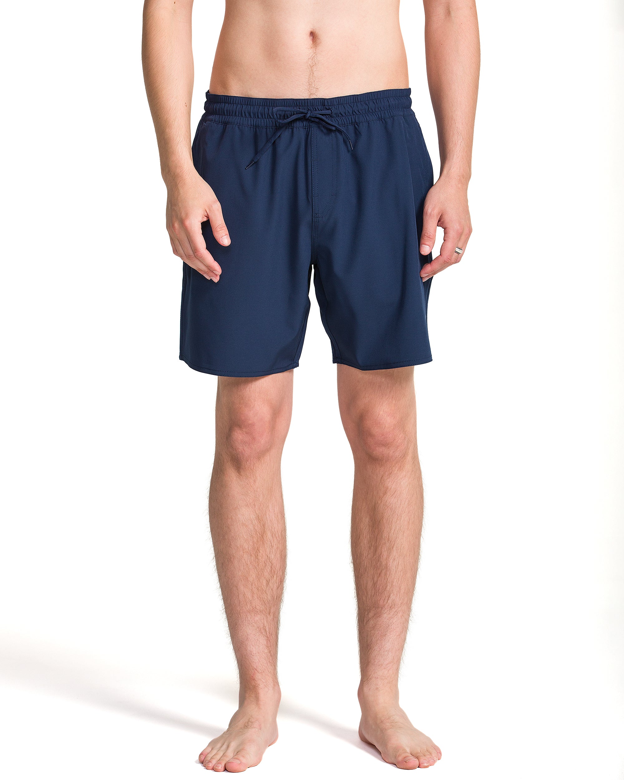 Mens Manic Solid Trunk 17" Swim Shorts