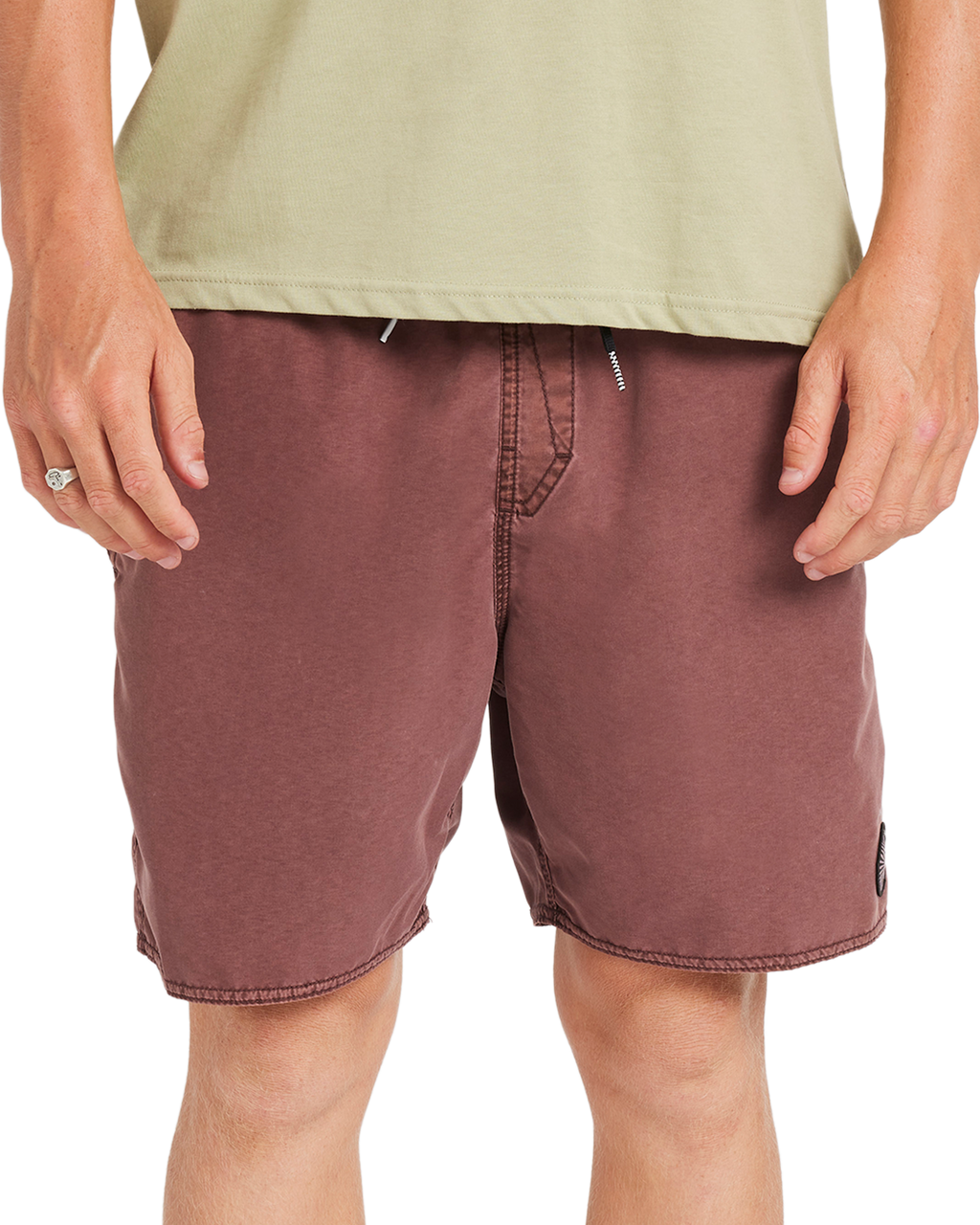Mens Center Trunk 17" Swim Shorts