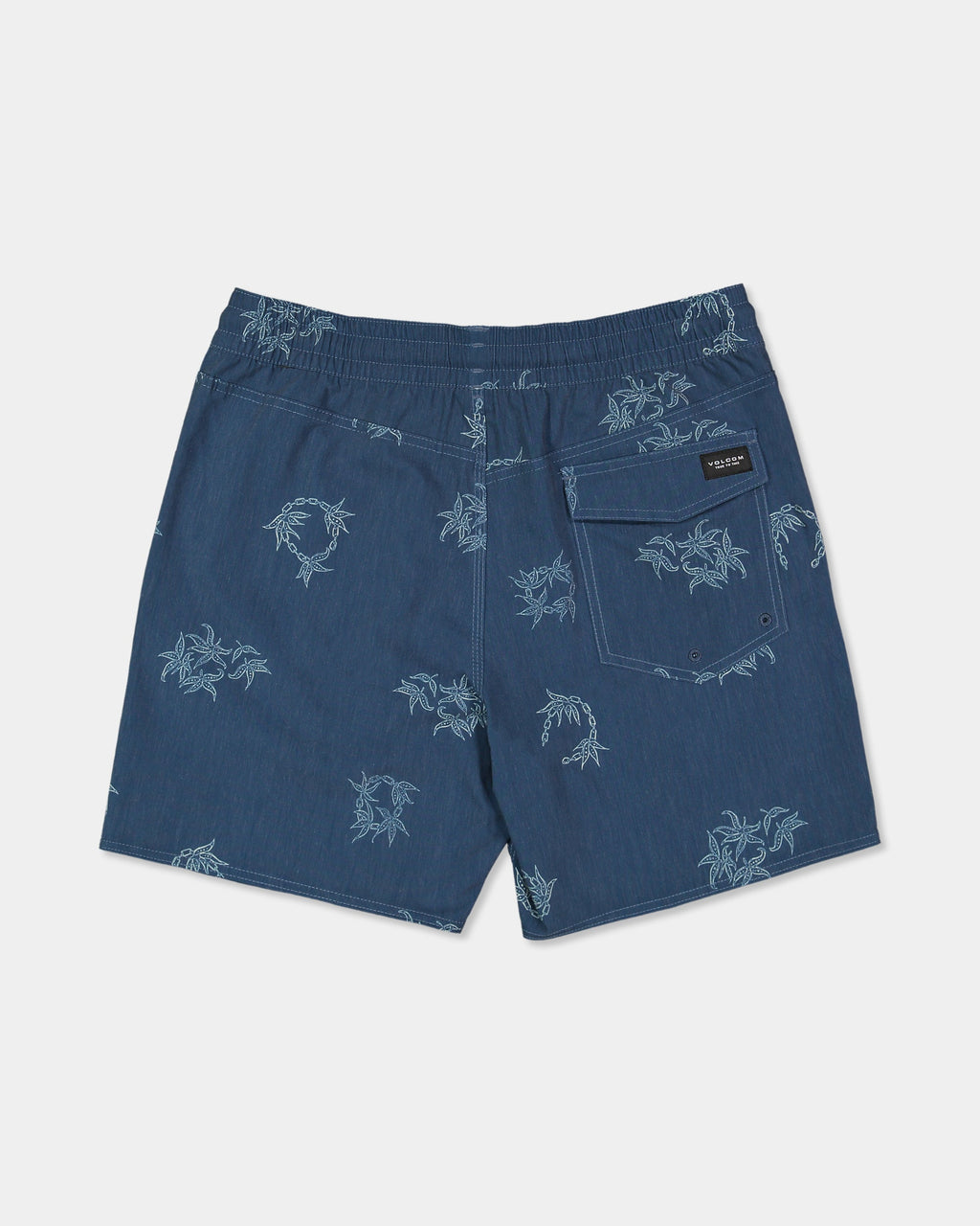 Mens Regal Trop Psych Cotton 17" Swim Shorts