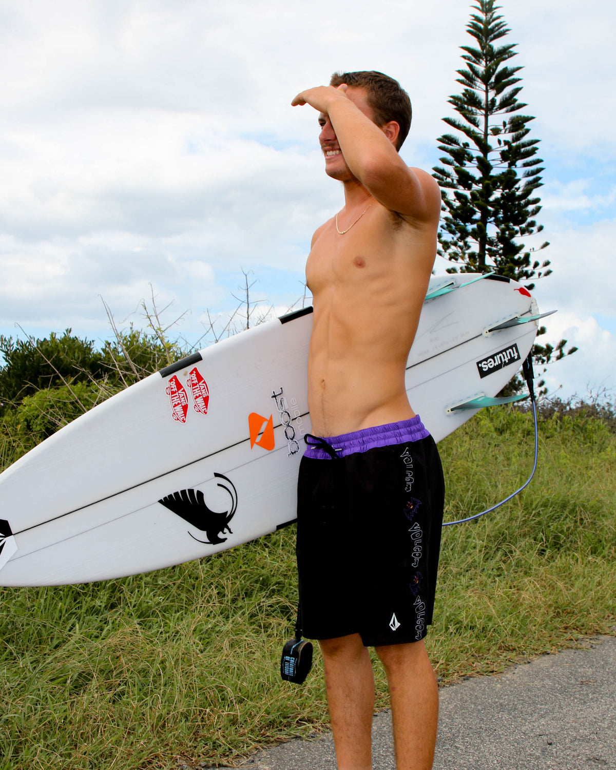 Mens Featured Artist Ozzy Trunk 21" Swim Shorts