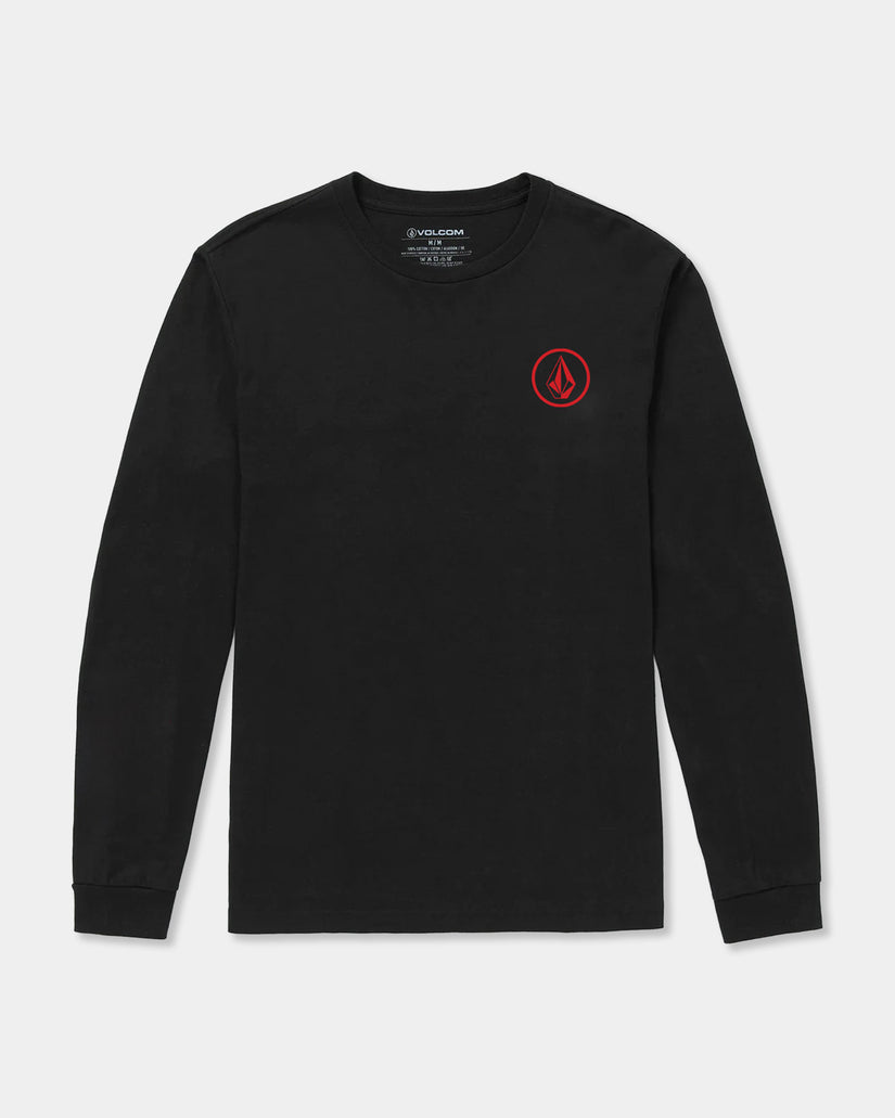 Mens Mini Circle Long Sleeve T-Shirt