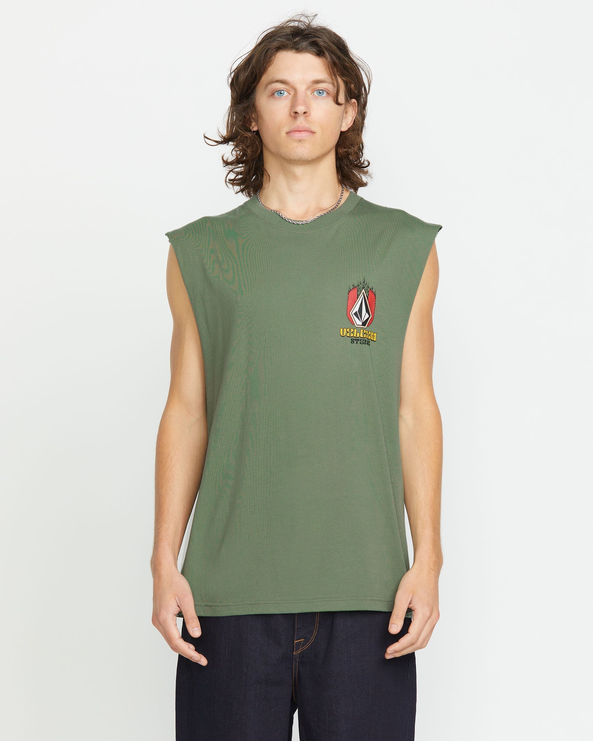 Mens Draggin Stone Muscle Shirt